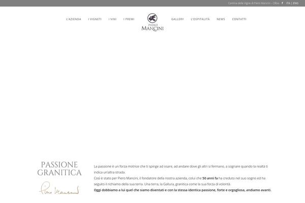 Vino theme site design template sample