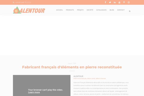 Site using Simple-social-buttons plugin