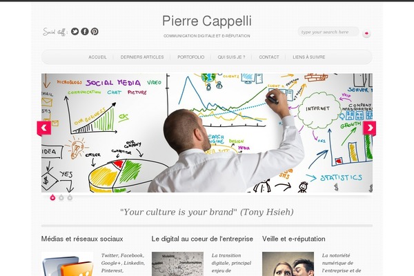 Simple’n’Bright theme site design template sample