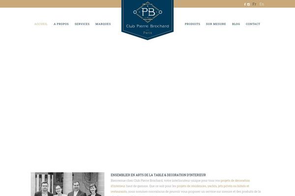 Vigor theme site design template sample
