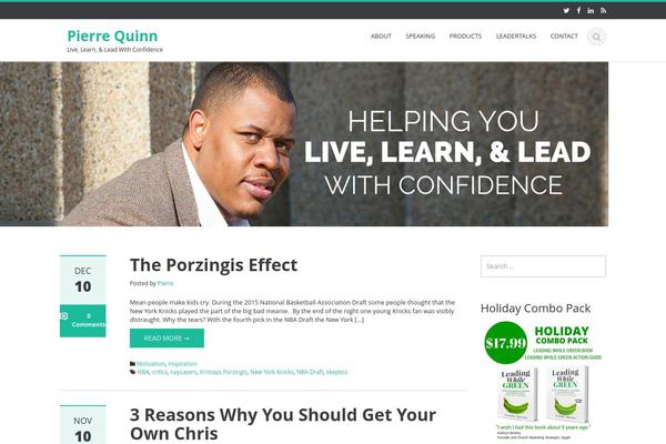 Ascent theme site design template sample