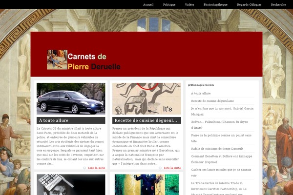 Influx theme site design template sample