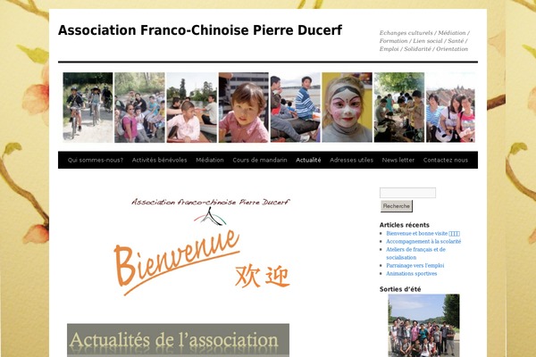 pierreducerf.com site used Ngo-charity-fundraising