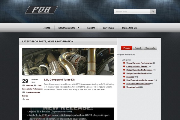 Radial theme site design template sample