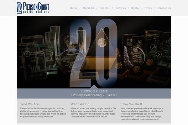 piersongrant.com site used Pgtheme