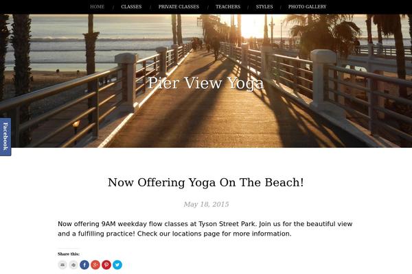 Landscape theme site design template sample