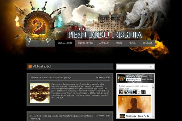 Candour theme site design template sample
