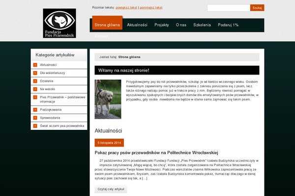 piesprzewodnik.org.pl site used Theme1424