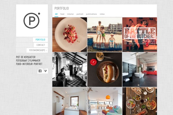 Showycase theme site design template sample