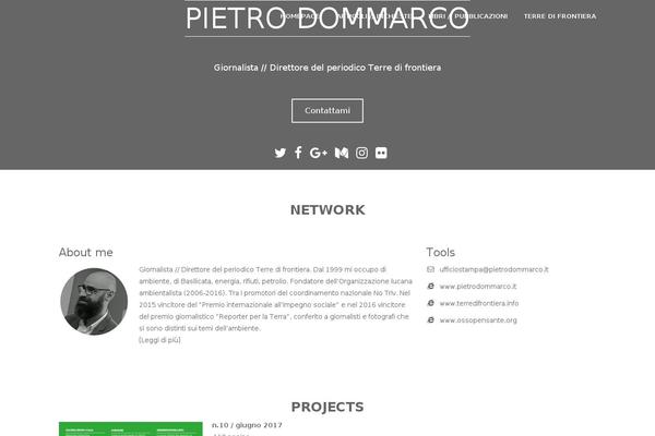 onetone theme site design template sample