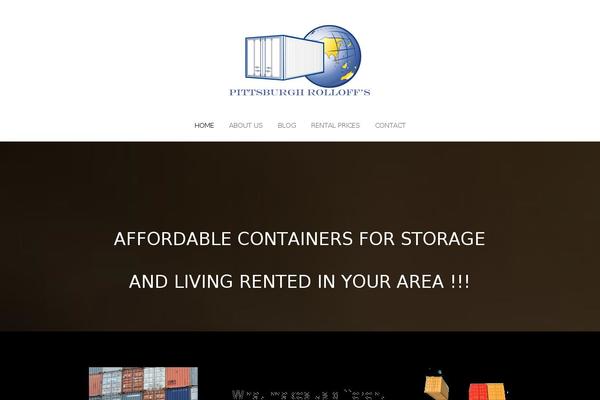 Bold theme site design template sample