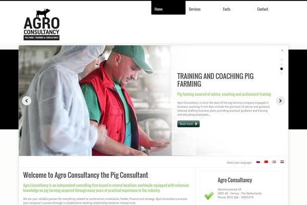 Oakland theme site design template sample