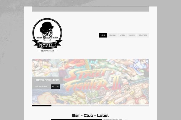 Eventure theme site design template sample