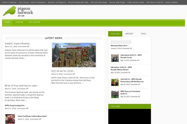 MagMan theme site design template sample