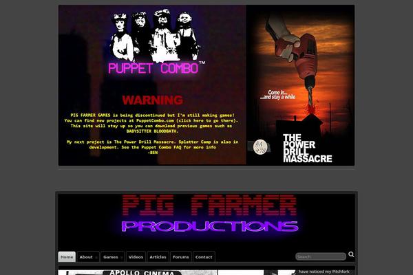 Suffusion theme site design template sample