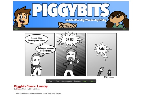 ComicPress theme site design template sample
