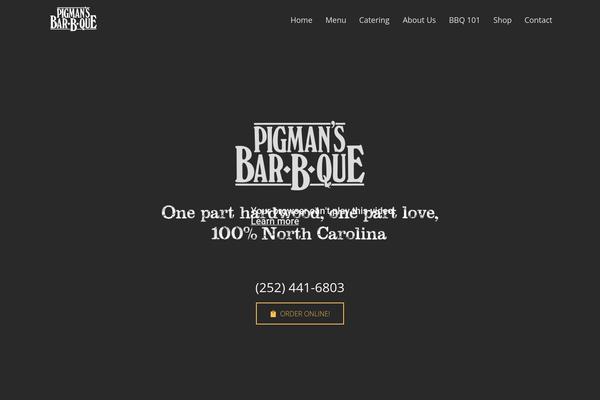 Site using Food-menu-pro plugin