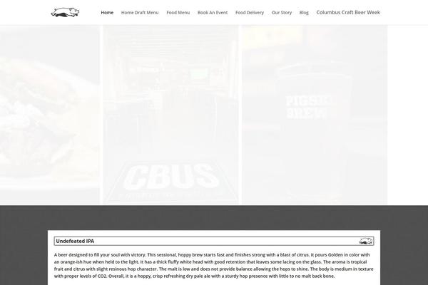 Site using EM Beer Manager plugin