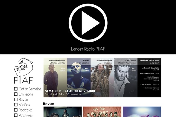 piiaf.com site used Corpo-music