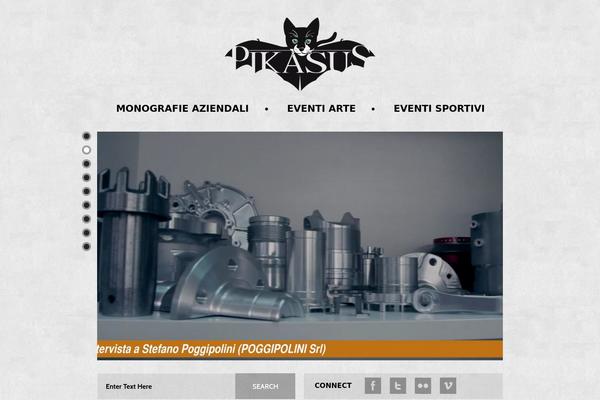 Gigawatt theme site design template sample