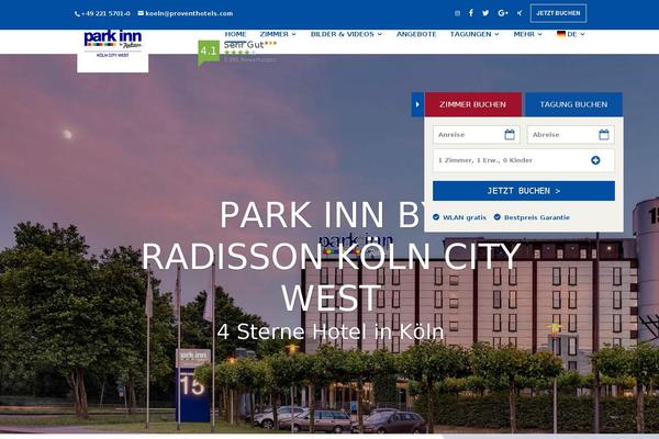 Site using Slide-in plugin