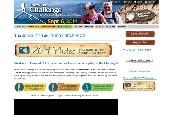 pikespeakchallenge.com site used Ppc