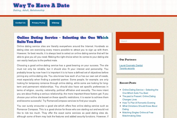 Retro-fitted theme site design template sample
