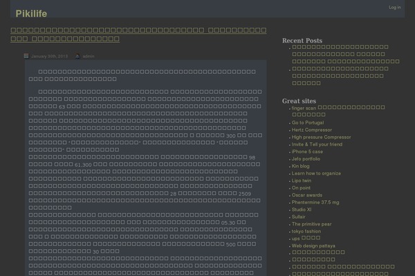 pikilife.com site used Midnight-Blue