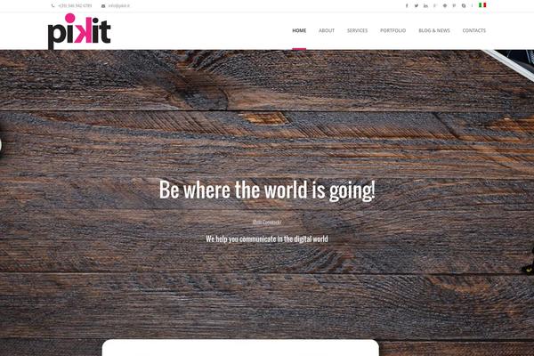 Lotus Flower theme site design template sample