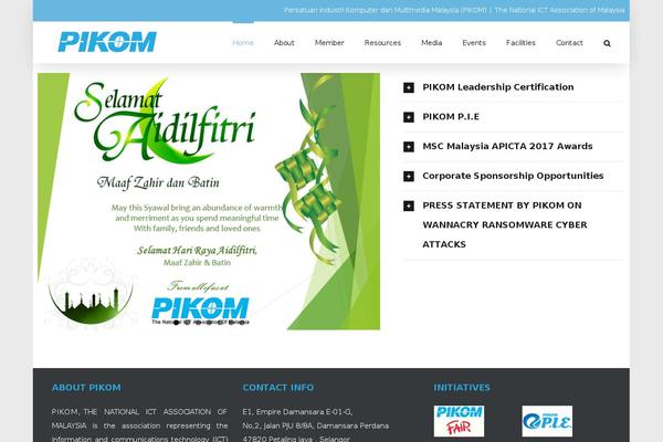 ITInc theme site design template sample