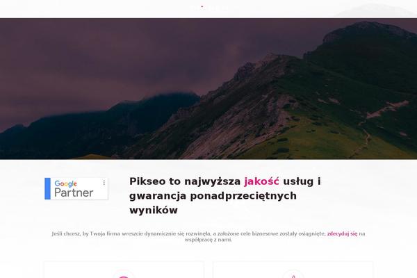 Site using Filterable-portfolio plugin