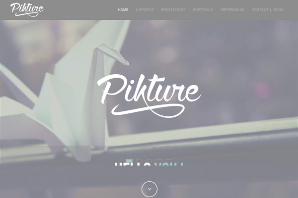 Site using Go_portfolio plugin