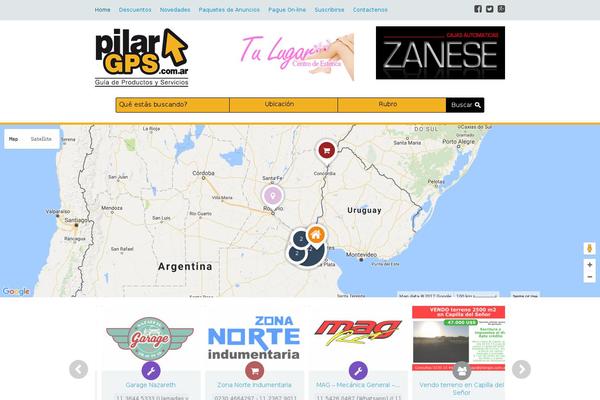 FlatAds theme site design template sample