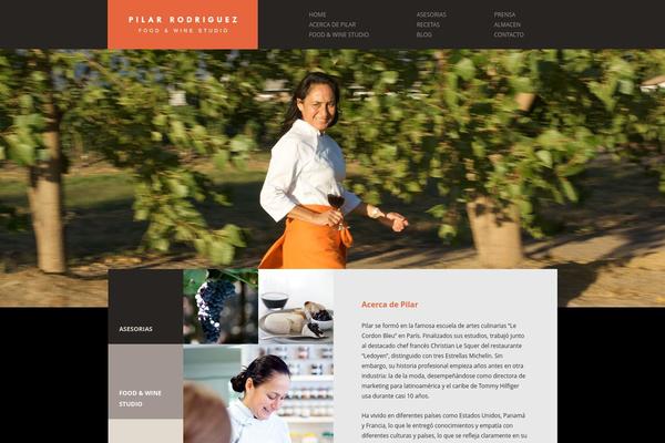 pilarrodriguez.cl site used Pilar