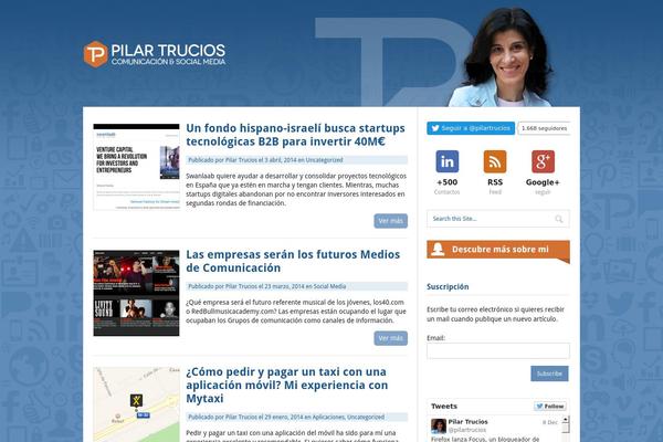 Minimalist theme site design template sample