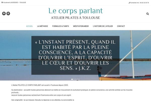 Vogue theme site design template sample