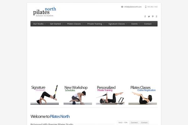Aqua theme site design template sample