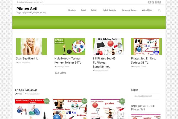 Terrifico theme site design template sample