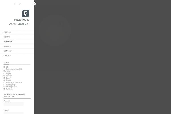 Division theme site design template sample