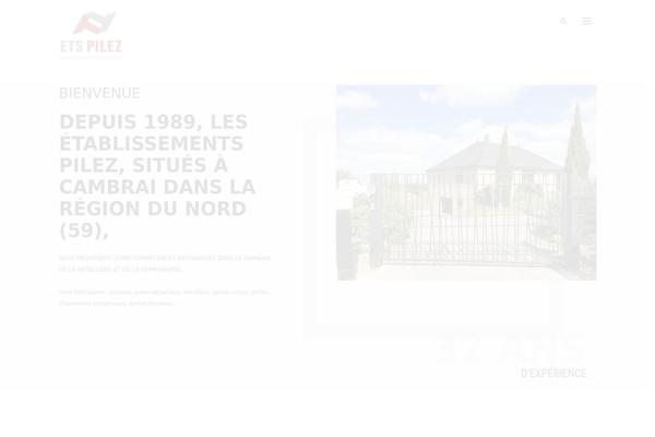 Media theme site design template sample