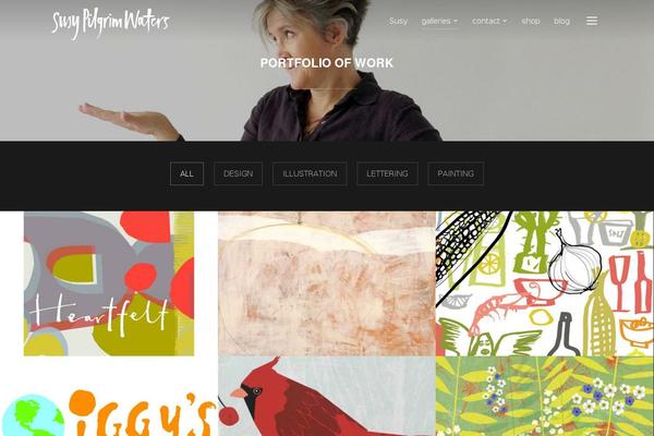 Inspiro theme site design template sample