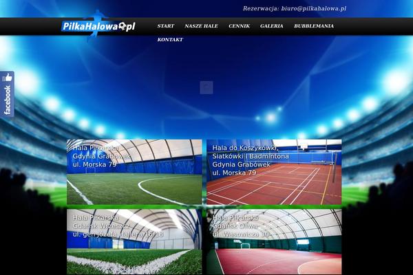 Szablon theme site design template sample