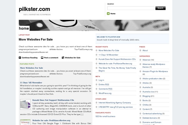 The Morning After theme site design template sample