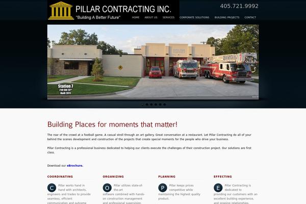 inFocus theme site design template sample