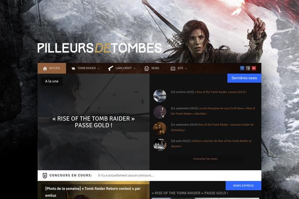 Pytheas theme site design template sample
