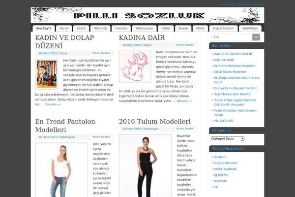 Mantra theme site design template sample