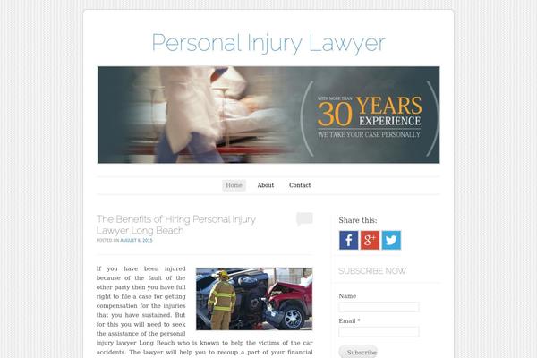 Forever theme site design template sample