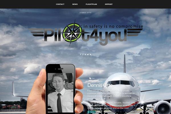 Petrichor theme site design template sample