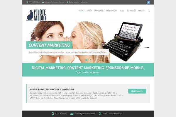 Interface theme site design template sample