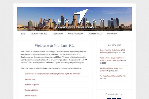 Site using Easy Testimonials plugin